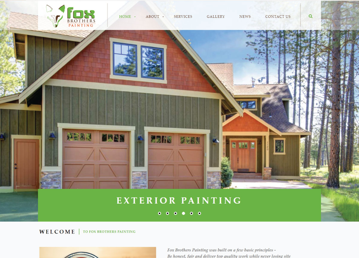 Fox Brother Painting | The Brand Affect Website Portfolio