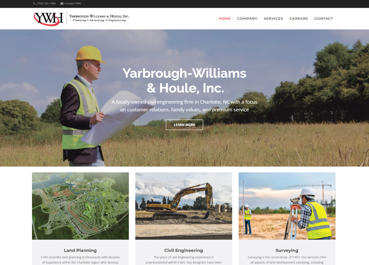 Yarbrough-Williams & Houle, Inc | The Brand Affect Website Portfolio
